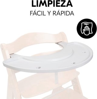 Bandeja Hauck para trona de madera
