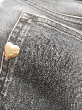 Jeans Twinset vita bassa glitterati taglia 27