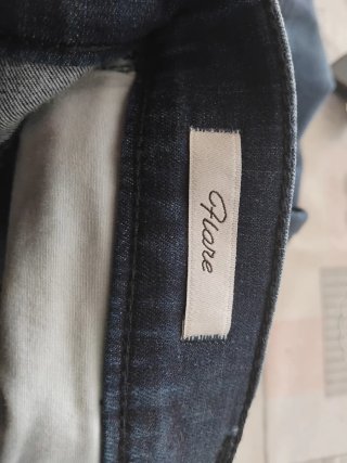 Jeans Twinset vita bassa glitterati taglia 27
