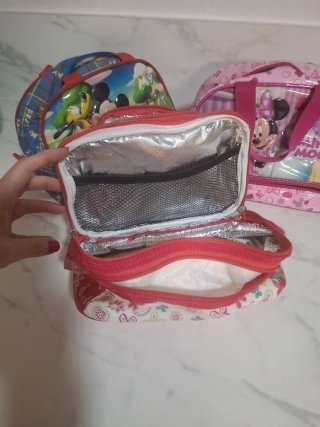 Pack de 3 Bolsas Merienda Disney Mickey y Minnie,