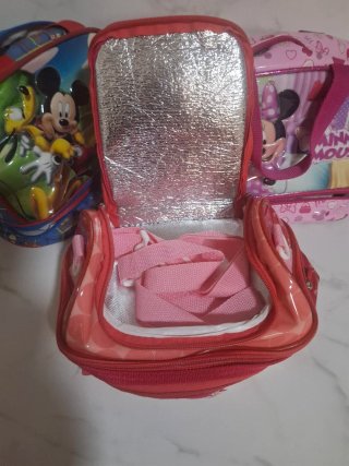 Pack de 3 Bolsas Merienda Disney Mickey y Minnie,