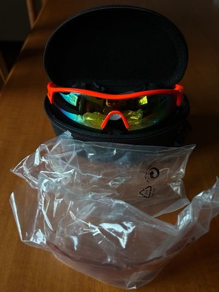 Gafas deportivas GES naranjas