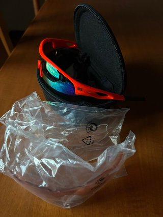 Gafas deportivas GES naranjas