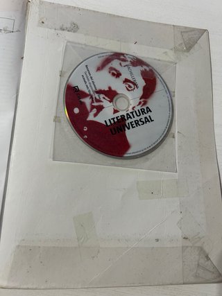 libro de literatura universal, 1º de bachillerato