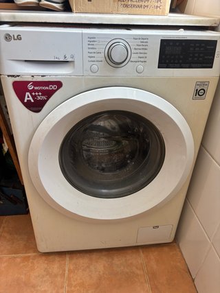 Lavadora LG A+++ -30% Direct Drive