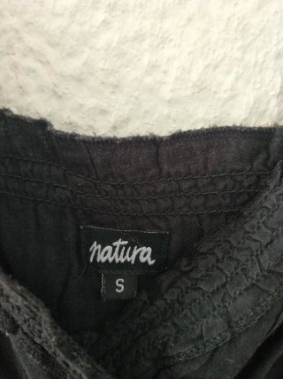 Vestido Verano Natura Negro