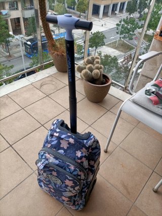 Mochila con ruedas Oceans Wave floral