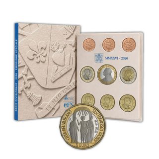 Euroset Vaticano 2026 + Moneda 5 Euros