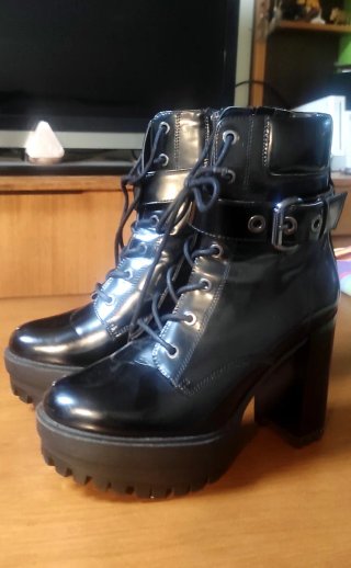 Botines Plataforma Bershka Talla 37
