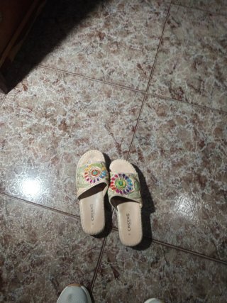 Zapatillas Creeks bordadas multicolor