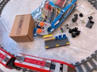 Tren Lego City con vías 7938