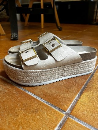 Sandalias Stradivarius Beige Talla 39