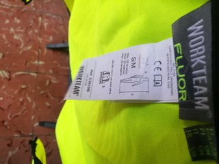 Chaleco reflectante Workteam amarillo Talla S/M