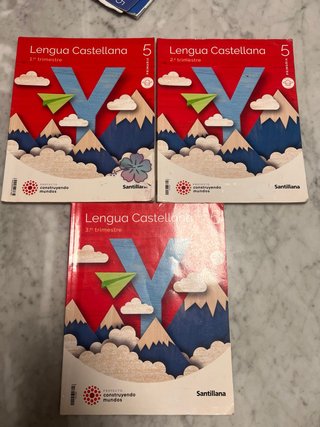 Libros de 5 de primaria lengua castellana