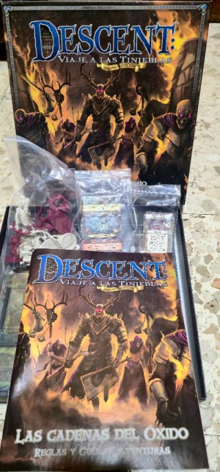 Expansión Cadenas de Óxido. Descent 2a edición