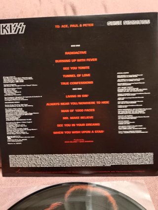 GENE SIMMONS solo album KISs 1978 LP picture disc