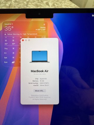 MacBook Air 13 M3 16/512 US