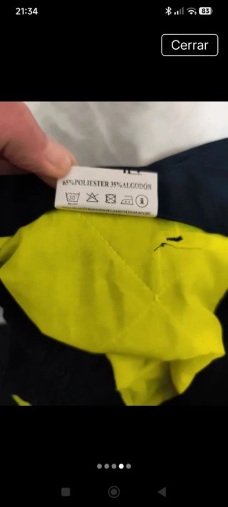Pantalón de trabajo alta visibilidad invierno