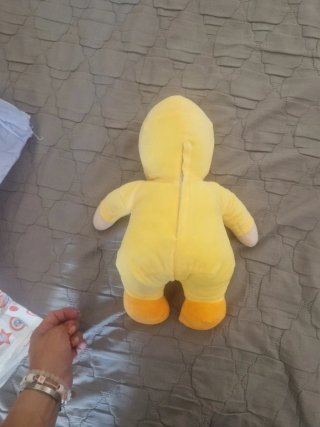 Peluche musical amarillo bebé