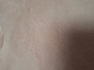 Chaleco de pelo beige para bebé