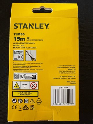 Medidor Láser Stanley TLM50