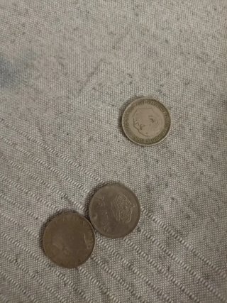 3 Monedas Antiguas España