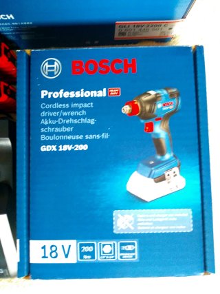NUEVOS Atornillador de impacto Bosch GDX 18V-200