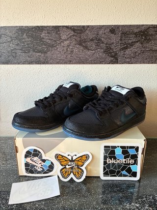 Nike SB Dunk Low x Bluetile Negro Azul