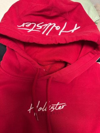 Sudadera Hollister Roja