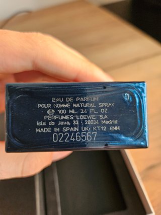 Loewe 7 Cobalt 100ml - Como nuevo