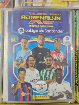 Lote Álbumes Fútbol Panini Adrenalyn XL
