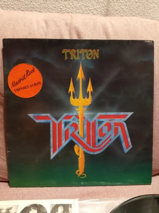 TRITÓN sin título LP 1985 vinilo ed. Chapa