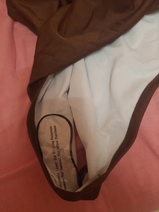 Bañador Talla 48/50 Marrón con Aros