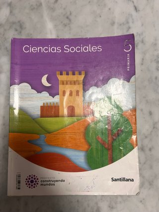 Libro de 5 de primaria cienciassociales