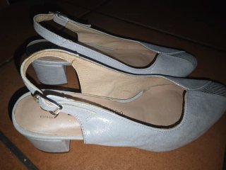 Zapatos ZANY azul/plata