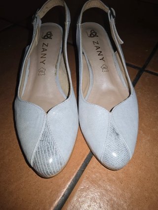 Zapatos ZANY azul/plata
