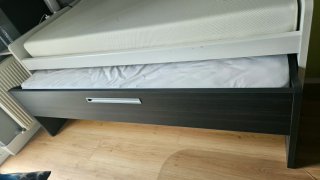 Cama nido juvenil con cajones + colchón TEMPUR
