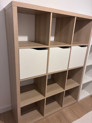 Estantería Kallax Ikea marron