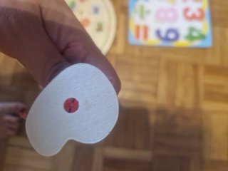 Juguete educativo números y reloj