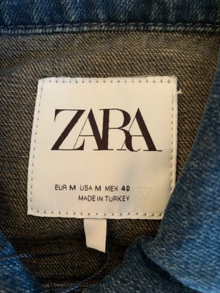 Conjunto Denim estructura Zara