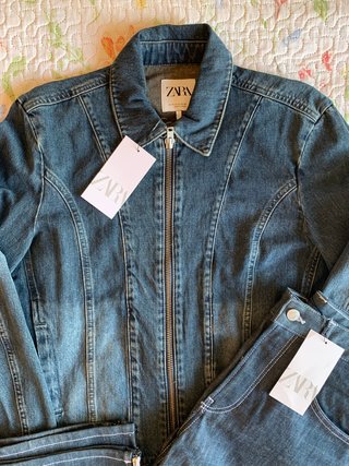 Conjunto Denim estructura Zara