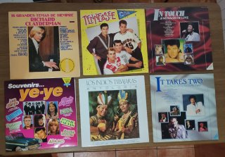 Lote de Vinilos Compilatorios Pop Rock