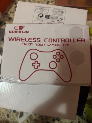 Mando Gaminja Inalámbrico Rojo