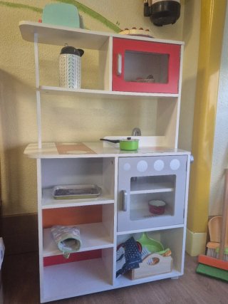 Cocina infantil de juguete