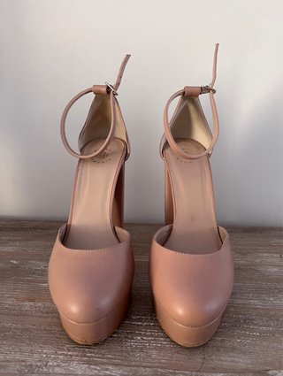 Zapatos Piel Tacón 13cm Julieta Nude