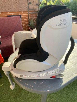 Silla coche Britax Römer 360° con isofix