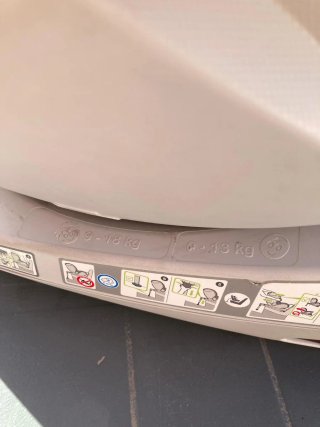 Silla coche Britax Römer 360° con isofix