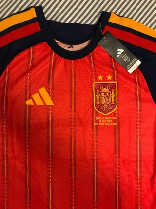 Camiseta España Mundial 2026 Roja 2 Estrellas