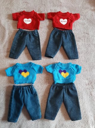 Conjunto Nenuco 30-33 cm nuevo