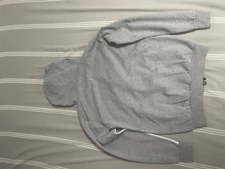Conjunto chándal Nike gris y blanco